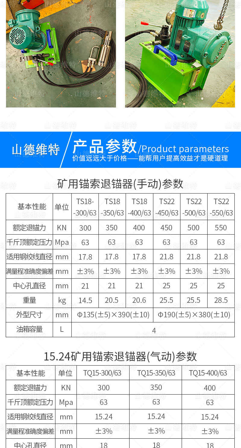 電動(dòng)錨索退錨器圖片